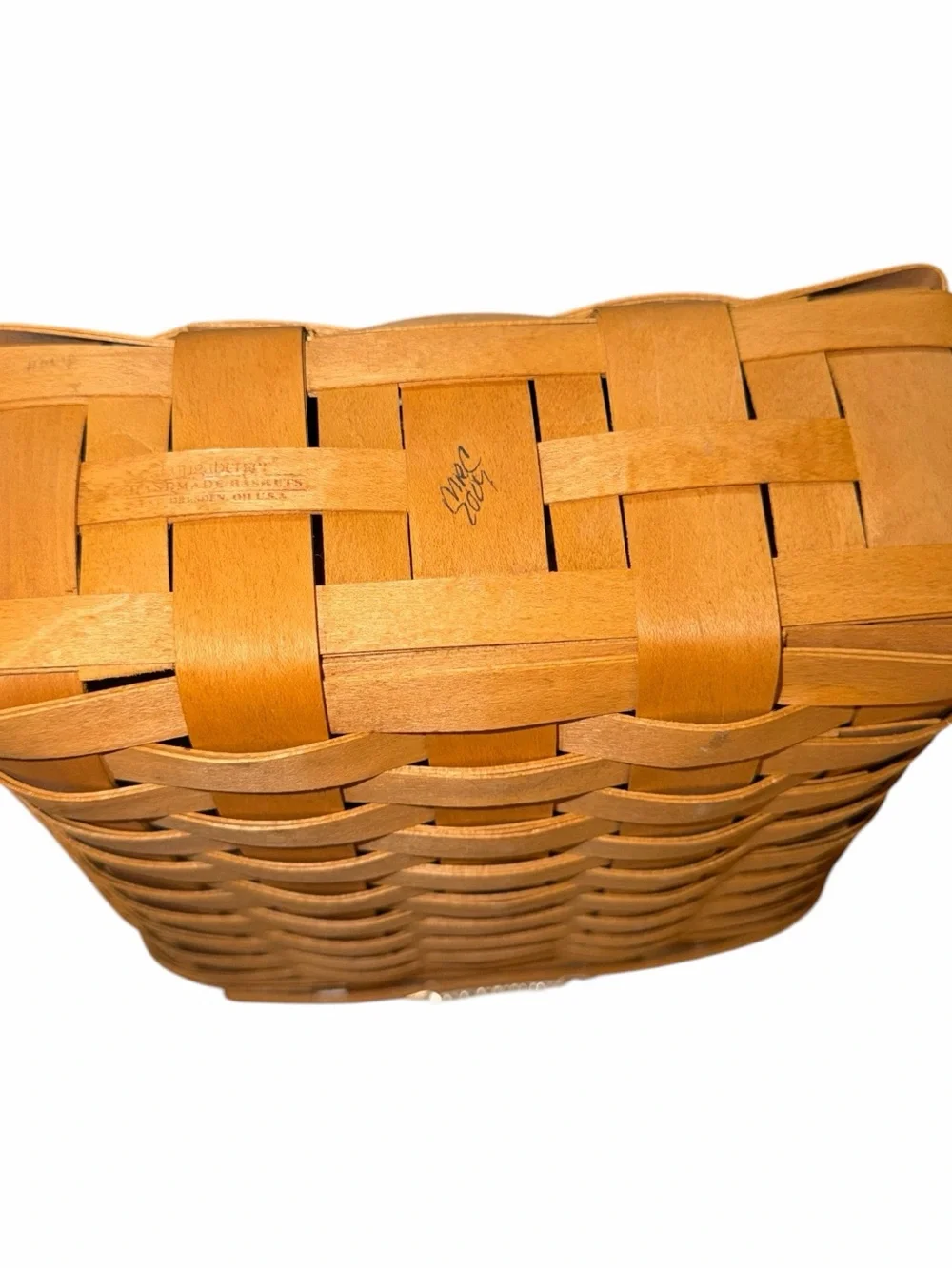 VINTAGE Tall Key Longaberger Basket